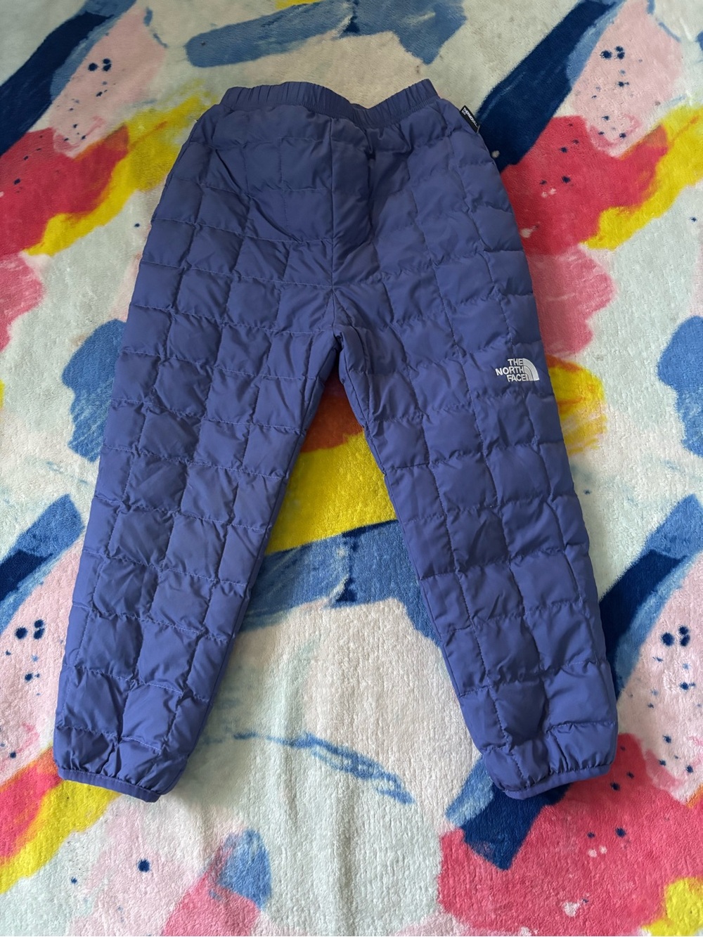 The North Face Kids Lavender Quilted Insulated Joggers